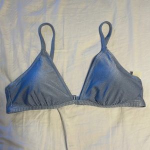 Aerie triangle bikini top